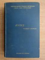 Herbert Spencer - Justice (1893)