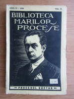 Ioan Gr. Perieteanu - Biblioteca marilor procese (1928)