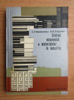 L. V. Kantorovici - Croirea economica a materialelor in industrie