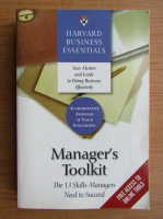 Manager's toolkit