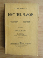 Marcel Planiol - Traite pratique de Droit Civil Francais (volumul 13, 1930)
