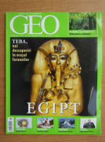 Revista Geo, Teba, noi descoperiri in orasul faraonilor, mai 2009