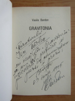 Vasile Bardan - Gravitonia (cu autograful autorului)