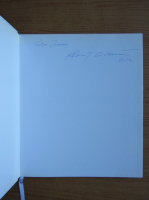 Emil Ciocoiu la Teatrului National Bucuresti. Expozitie retrospectiva de pictura (autograful lui Emil Ciocoiu)