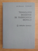 I. P. Florescu - Tehnologii moderne in fabricarea mobilei