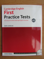 Mark Harrison - First practice tests