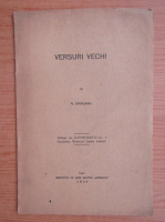 Nicolae Draganu - Versuri vechi (1928)