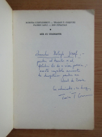 Traian T. Cosovei - Aer cu diamante (cu dedicatia si autograful lui Traian T. Cosovei)