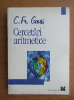 Carl Friedrich Gauss - Cercetari aritmetice