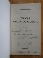 Anticariat: Dan Claudiu Tanasescu - Fumul departarilor (cu autograful autorului)