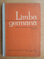 Limba germana. Manual pentru clasa a IX-a (1962)