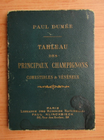 Paul Dumee - Tableau des principaux champignons