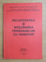 Anticariat: Recuperarea si integrarea persoanelor cu handicap, nr. 1-2, 1995