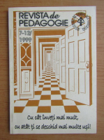 Revista de pedagogie, nr. 7-12, 1999