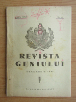 Revista Geniului, anul XXX, nr. 12, decembrie 1947