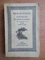 Alphonse de Lamartine - Meditations poetiques (1925)