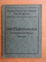 Der Elektromotor im landwirtschaftlichen (1934)