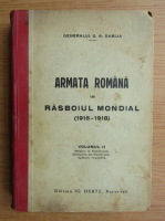 G. A. Dabija - Armata romana in Rasboiul Mondial (volumul 2, 1928)
