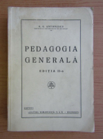 Anticariat: G. G. Antonescu - Pedagogia generala (1936)