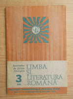 Limba si literatura romana. Revista trimestriala pentru elevi, nr. 3, 1991