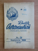 Revista Aeronauticii, anul XXII, nr. 9, septembrie, 1948