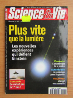Science and Vie. Plus vite que la lumiere, octombrie 2000