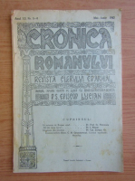 Cronica romanului, anul XX, nr. 5-6, mai-iunie 1943