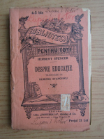 Herbert Spencer - Despre educatie (1895)
