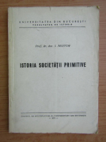 I. Nestor - Istoria societatii primitive
