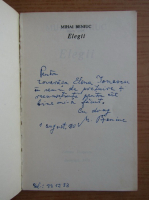 Mihai Beniuc - Elegii (cu autograful si dedicatia autorului)