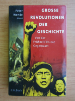 Peter Wende - Grosse revolutionen der geschichte. Von der Fruhzeit bis zur Gegenwart
