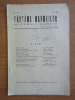 Revista Fantana Darurilor, anul VI, nr. 6, iunie 1934