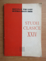 Studii clasice XXIV
