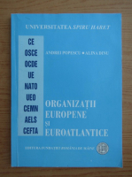 Andrei Popescu - Organizatii europene si euroatlantice 