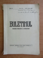 Buletinul pregatirii premilitare si extrascolare, anul IX, nr. 7-8, octombrie-noiembrie 1943