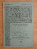 Cronica Romanului, anul XVIII, nr. 7-8, 1941