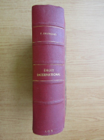 Frantz Despagnet - Precis de droit international prive (1909)