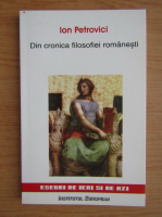 Ion Petrovici - Din cronica filosofiei romanesti