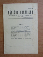 Revista Fantana Darurilor, anul VI, nr. 2, februarie 1934