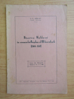 Toma Gh. Bulat - Biserica Moldovei in vremea lui Bogdan al III-lea cel orb, 1504-1517 (1941)