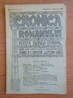 Cronica Romanului, anul XX, nr. 9-10, septembrie-octombrie 1943