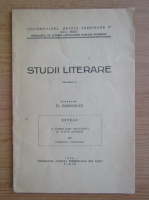 D. Popovici - Studii literare (volumul 3, 1944)