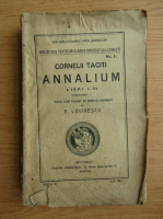 Eugen Lovinescu - Cornelii Taciti annalium (volumul 1, 1923)
