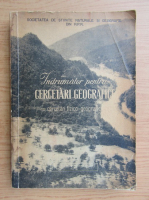 Indrumator pentru cercetari geografice
