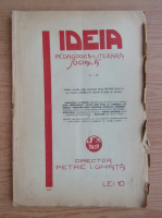 Revista Ideia, anul VII, nr. 3-4, iulie-august 1927