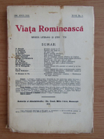 Revista Viata Romaneasca, anul XXII, nr. 6, iunie 1930
