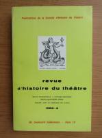 Revue d'histoire du theatre, nr. 4, 1982
