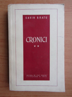 Savin Bratu - Cronici (volumul 2)