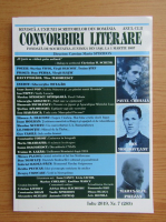 Convorbiri literare, anul CLII, nr. 7, iulie 2019