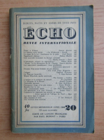 Echo revue internationale, aprilie 1948